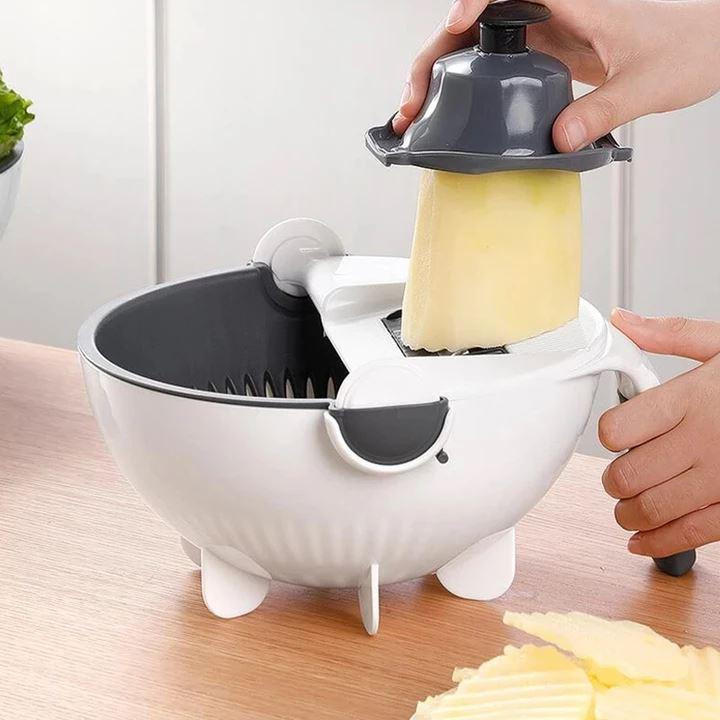 Colverro™ 7-in-1 Vegetable Chopper and Slicer with Grater and Peeler