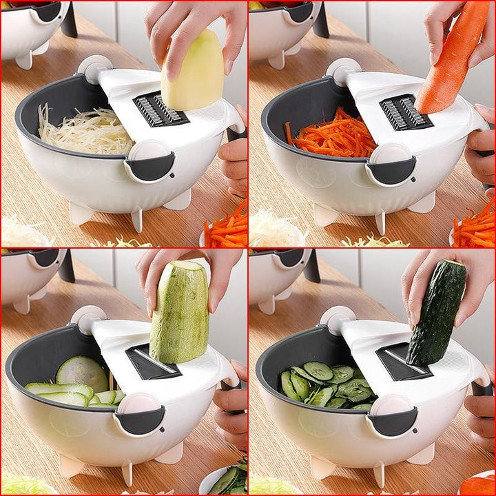 Colverro™ 7-in-1 Vegetable Chopper and Slicer with Grater and Peeler