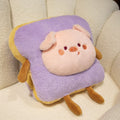 Colverro™ Fluffy Toast Plush Hand Warmer with Cute Animal Face