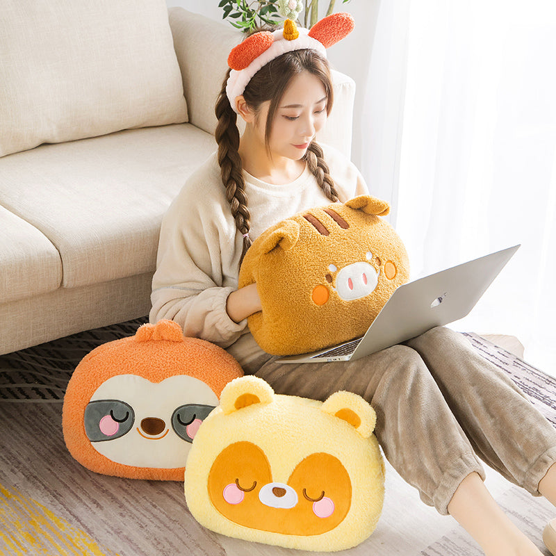 Colverro™ Kawaii Animal Hand Warmer Pillow Plushie