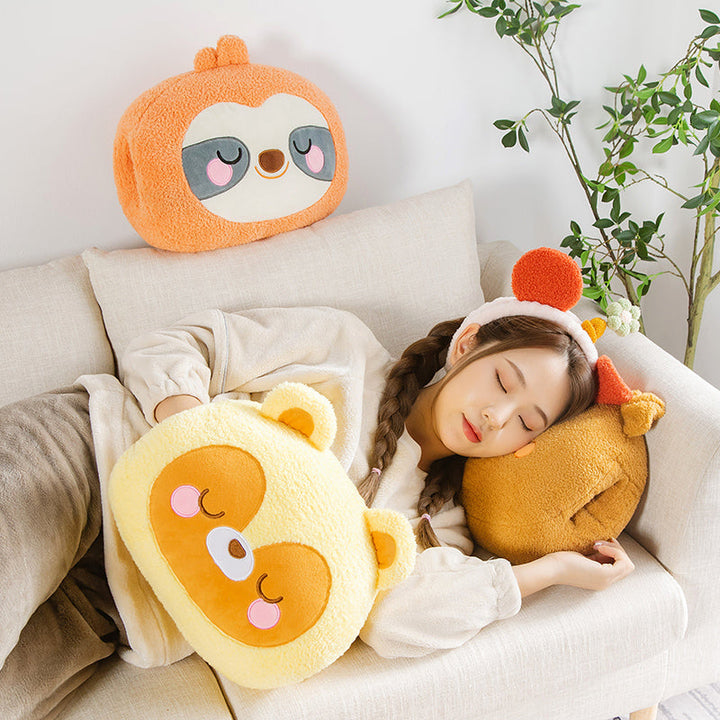 Colverro™ Kawaii Animal Hand Warmer Pillow Plushie