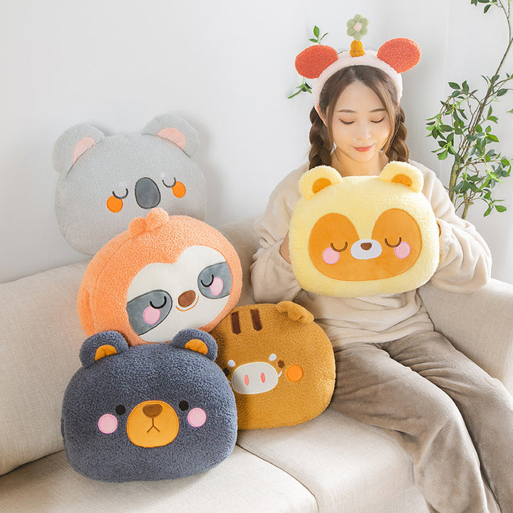 Colverro™ Kawaii Animal Hand Warmer Pillow Plushie