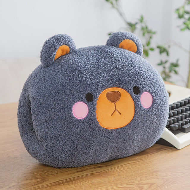 Colverro™ Kawaii Animal Hand Warmer Pillow Plushie