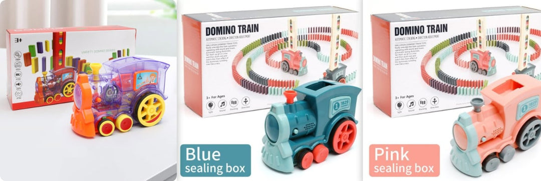 Colverro™ Electric Domino Train with Automatic Dispenser and Headlight