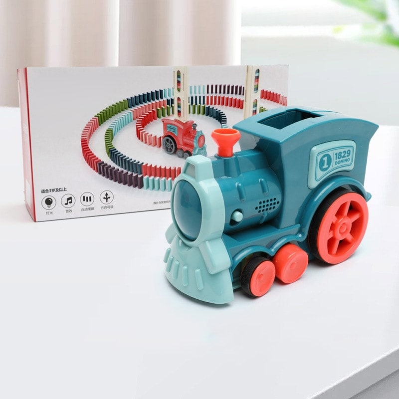 Colverro™ Electric Domino Train with Automatic Dispenser and Headlight