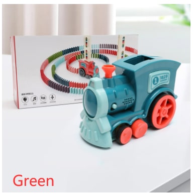 Colverro™ Electric Domino Train with Automatic Dispenser and Headlight