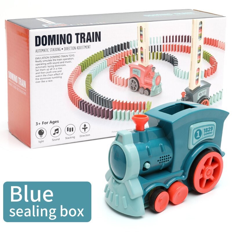 Colverro™ Electric Domino Train with Automatic Dispenser and Headlight
