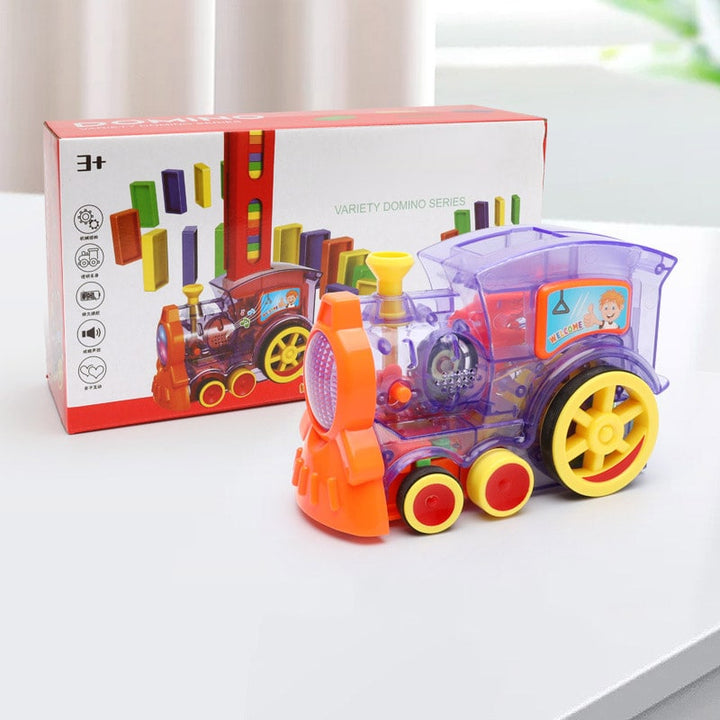 Colverro™ Electric Domino Train with Automatic Dispenser and Headlight