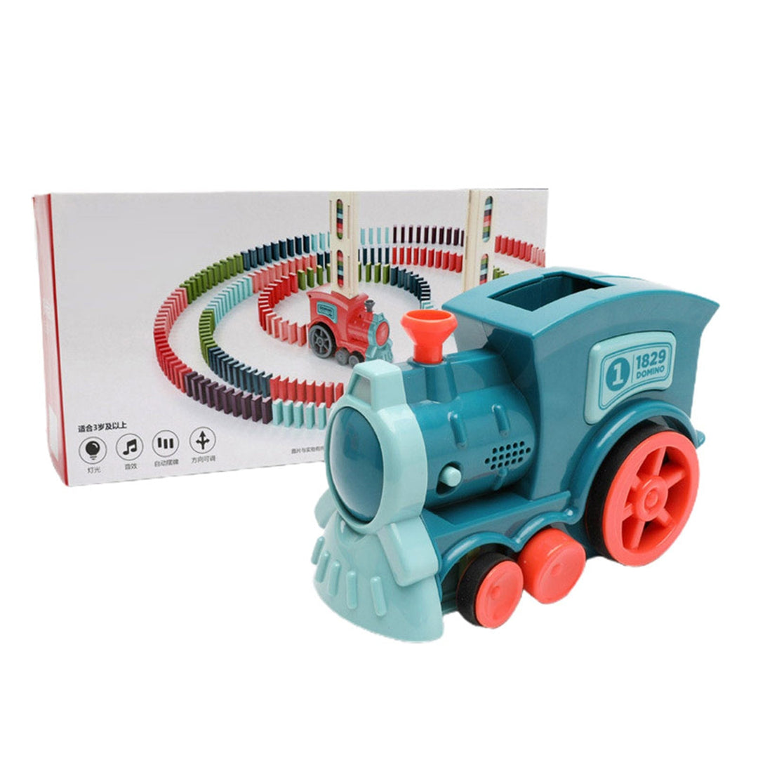 Colverro™ Electric Domino Train with Automatic Dispenser and Headlight