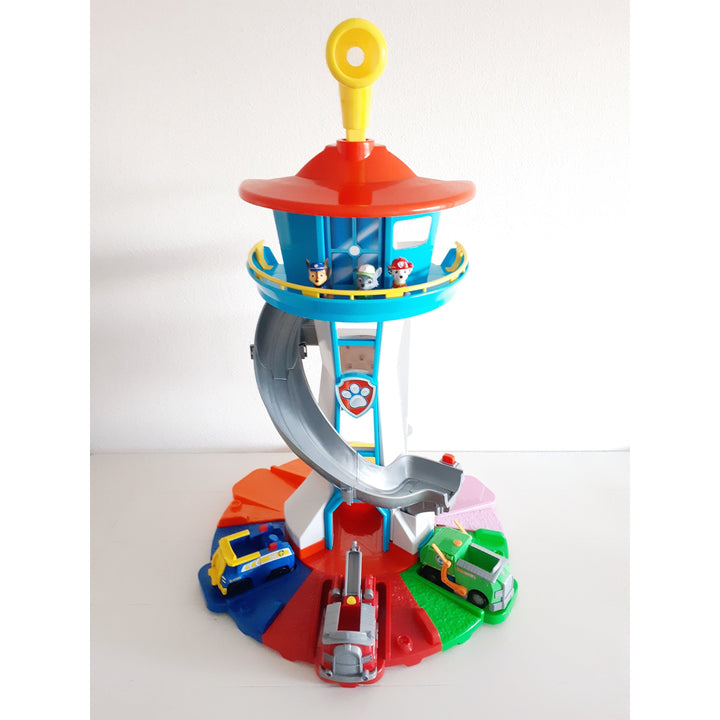 Colverro™ Rescue Lookout Tower Playset with Spiral Slide and Periscope