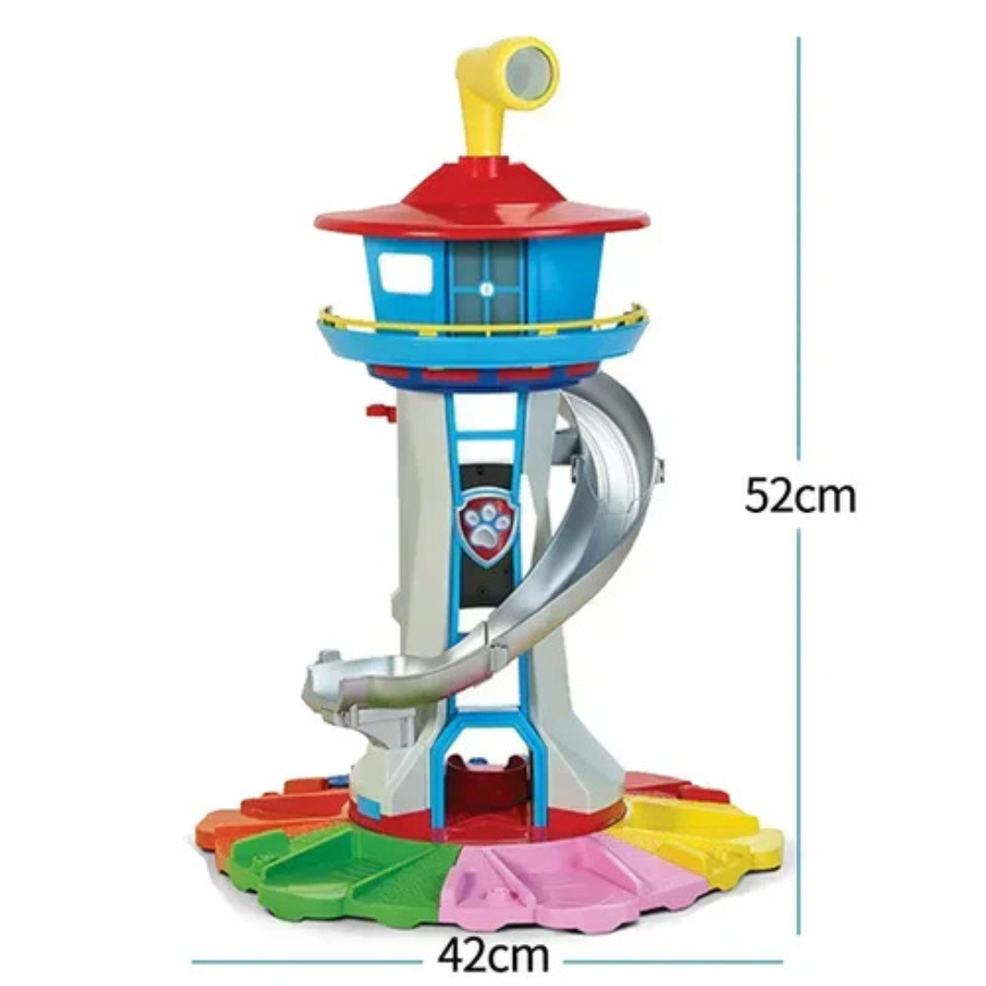 Colverro™ Rescue Lookout Tower Playset with Spiral Slide and Periscope