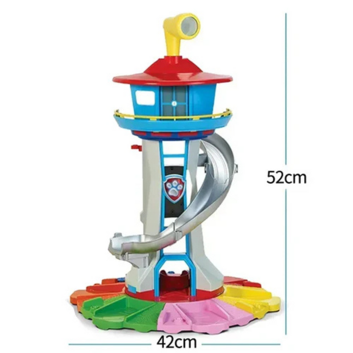 Colverro™ Rescue Lookout Tower Playset with Spiral Slide and Periscope