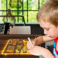 Colverro™ Light-Up LED Dry Erase Board with Folding Stand