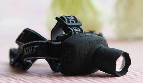 Colverro™ Mini Zoomable LED Headlamp with Tilting Lamp Head