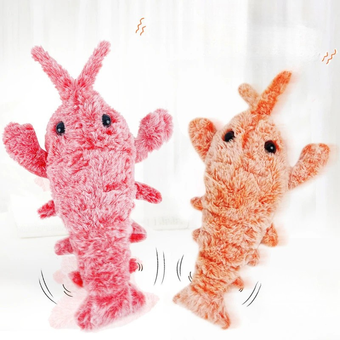 Colverro™ Flopping Shrimp Pet Toy with Touch-Activated Motion