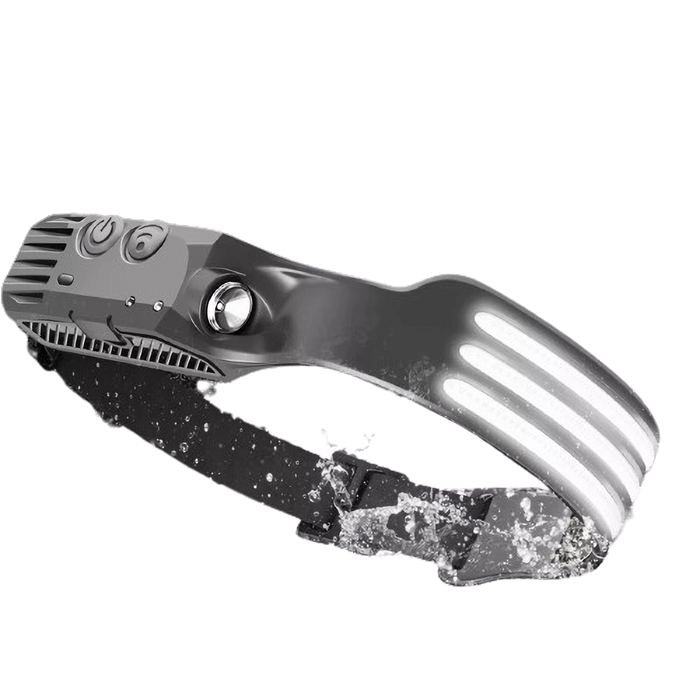 Colverro™ Rechargeable LED Headlamp with Motion Sensor and 230° Beam