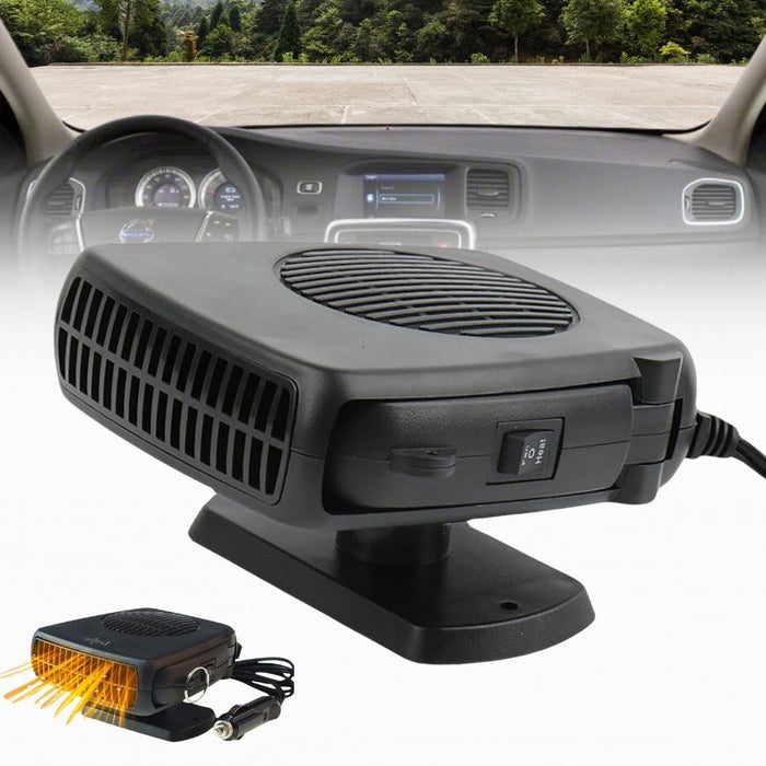 Colverro™ 12V Ceramic Car Heater with 150W/300W and Fan Mode