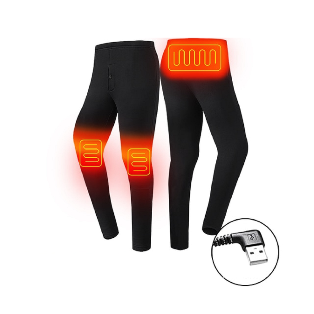 Colverro™ USB Heated Thermal Underwear Set with Flatlock Seams
