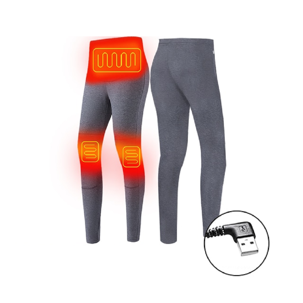 Colverro™ USB Heated Thermal Underwear Set with Flatlock Seams