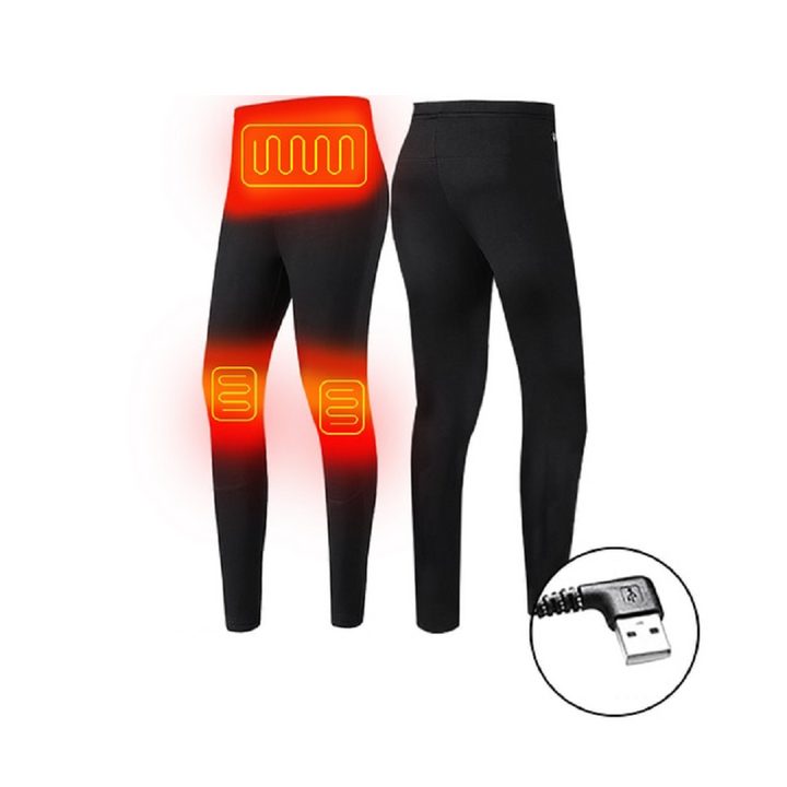 Colverro™ USB Heated Thermal Underwear Set with Flatlock Seams