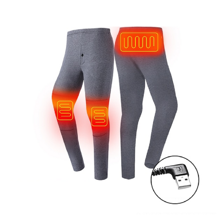 Colverro™ USB Heated Thermal Underwear Set with Flatlock Seams