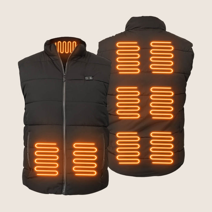 Colverro™ Men's Slim Heated Vest with Front, Back and Neck Heat