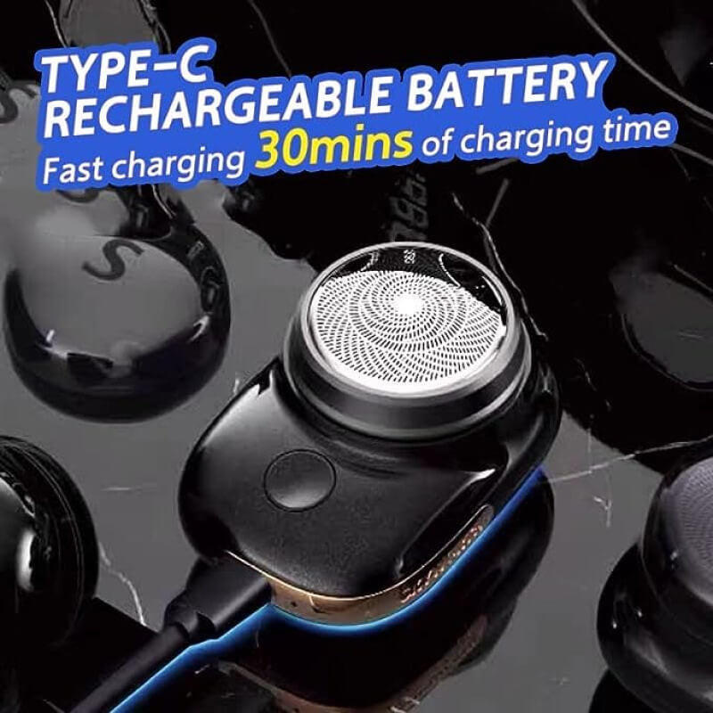 Colverro™ Mini Electric Shaver for Men – Waterproof, Wet and Dry Use