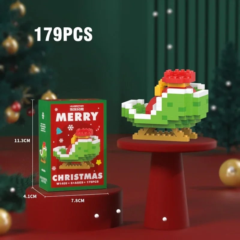 Colverro™ Christmas Micro Building Blocks with Holiday Figures