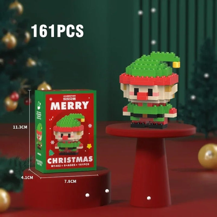 Colverro™ Christmas Micro Building Blocks with Holiday Figures