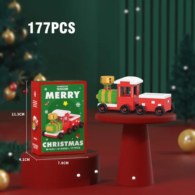 Colverro™ Christmas Micro Building Blocks with Holiday Figures