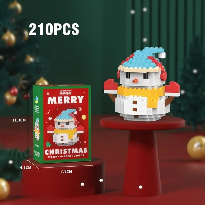 Colverro™ Christmas Micro Building Blocks with Holiday Figures