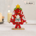 Colverro™ DIY Wooden Mini Christmas Tree Kit – Tool-Free Tabletop Decor