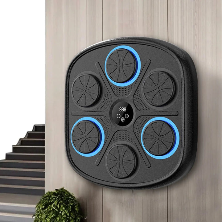 Colverro™ Wall-Mounted Music Boxing Machine with 6 LED Pads