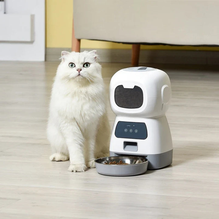Colverro™ Smart Automatic Pet Feeder with Voice Recording for Cats &amp; Dogs