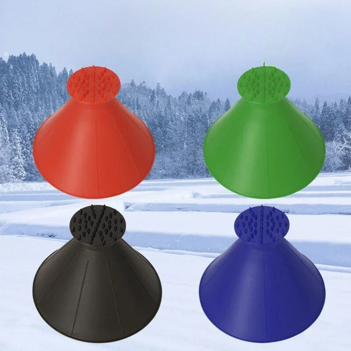 Colverro™ Comfort-Grip Ice Scraper That Clears Frost Twice as Fast