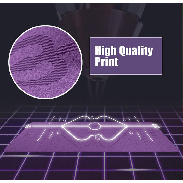Colverro™ Non-Slip 6mm TPE Yoga Mat with Body Alignment Lines