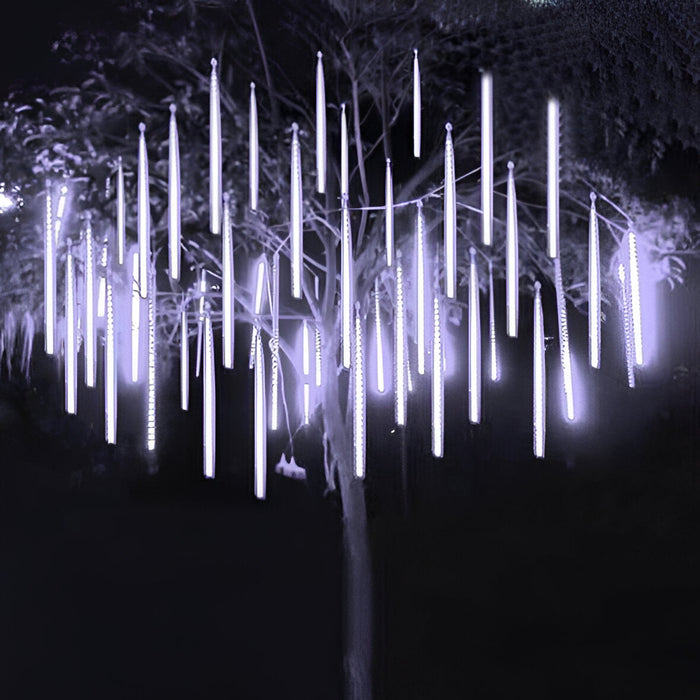 Colverro™ Snowfall LED Garland Lights with Meteor Shower Effect, Set of 8
