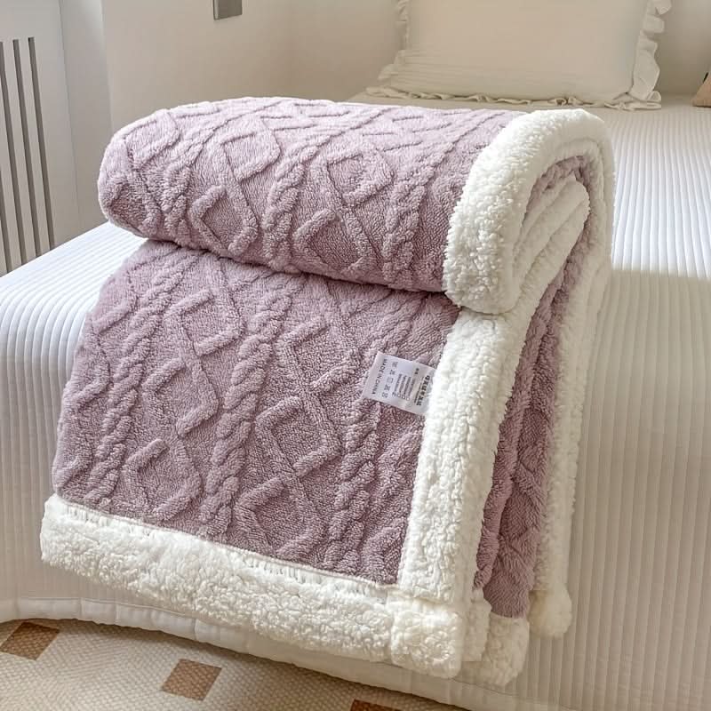 Colverro™ Soft Comfort Blanket for Bed, Couch and Wrapping Up