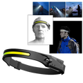Colverro™ Rechargeable LED Headlamp with Motion Sensor, 350 Lumens