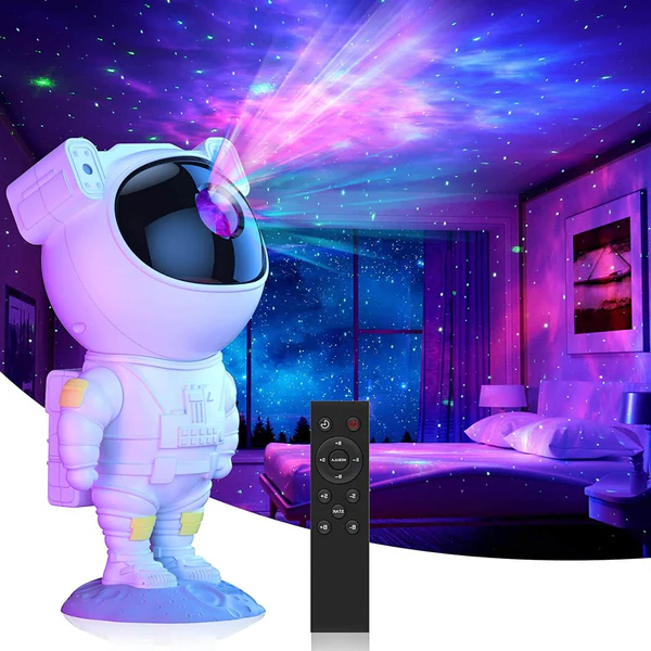 Colverro™ Astronaut Galaxy Star Projector with Remote and Sleep Timer