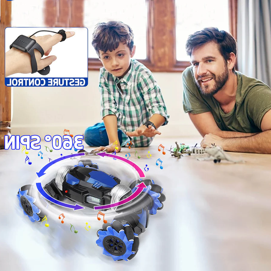 Colverro™ Gesture Control Stunt Car with Remote and Watch Controller