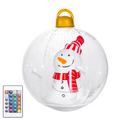Colverro™ LED Light-Up Inflatable Outdoor Christmas Ball Yard Decoration