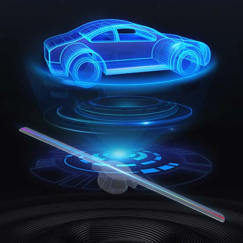 Colverro™ 3D Hologram LED Fan Display with Adjustable Brightness