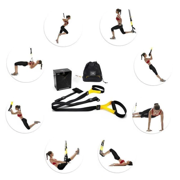 Colverro™ Suspension Training Straps for Full-Body Home Workouts