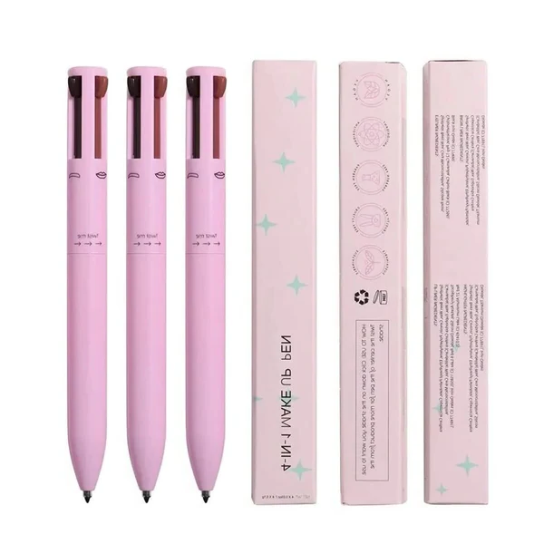 Colverro™ 4-in-1 Makeup Pen with Eyeliner, Lip Liner, Brow and Highlighter