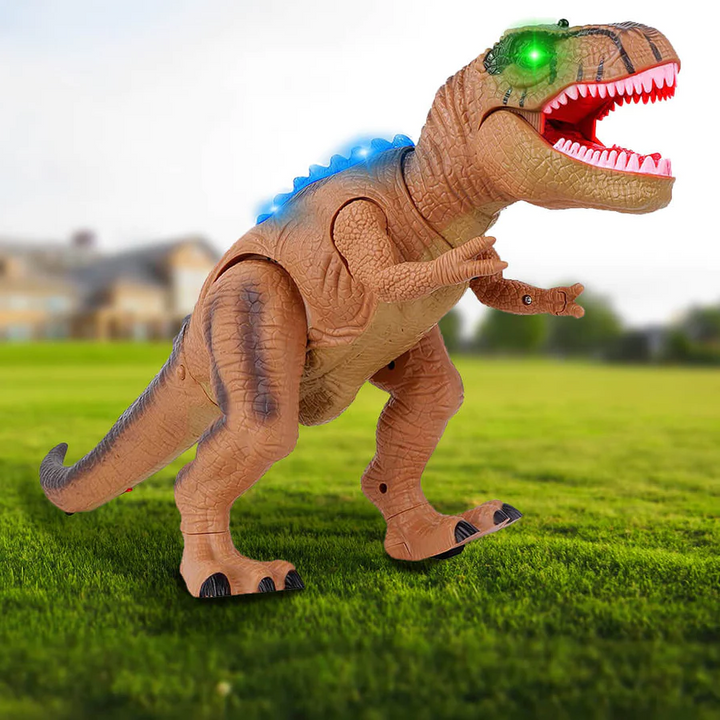Colverro™ Remote Control T-Rex Dinosaur That Walks, Roars and Lights Up