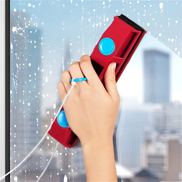 Colverro™ Adjustable Magnetic Window Cleaner with Safety Cord