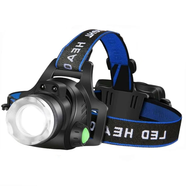 Colverro™ Rechargeable Zoomable LED Headlamp with SOS Mode