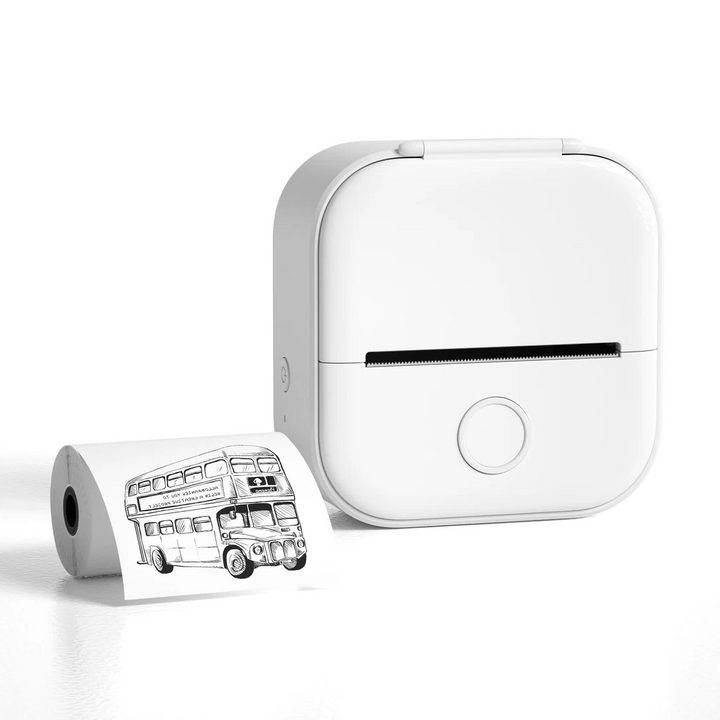 Colverro™ Mini Bluetooth Thermal Printer for Labels, Notes and Photos