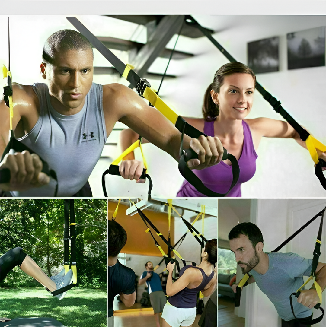 Colverro™ Suspension Trainer Straps for Total-Body Bodyweight Workouts